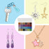 About 7200pcs 24 Colors Jump Rings Jewelry Findings 6mm Jewelry Open Jump Rings for Choker Bracelets Necklaces Chain Jewelry Making...