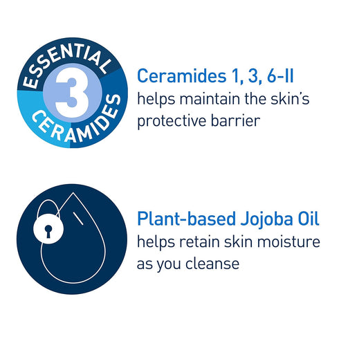 CeraVe Cleansing Balm for Sensitive Skin | Hydrating Makeup Remover with Ceramides and Plant-based Jojoba Oil for Face | Non-Comedogenic Fragrance...