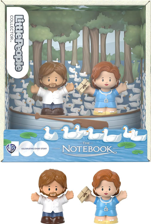 Little People Collector The Notebook Movie Special Edition Set for Adults & Fans, Allie & Noah Figures in Display Box...