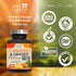 Turmeric Curcumin with BioPerine & Ginger 95% Curcuminoids 2600mg - Natural Joint & Heart Support, Black Pepper for Max Absorption - Health Nutrit...