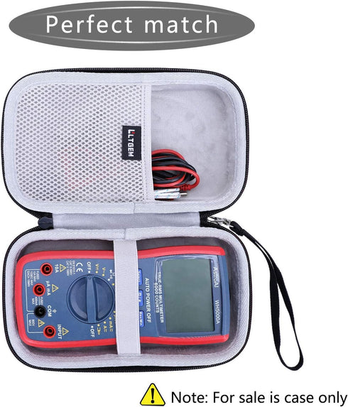 LTGEM Hard Case for AstroAI Digital Multimeter TRMS 6000/4000 / 2000/10000 Counts Volt Meter - Travel Protective Carrying Storage Bag(Case Only)...