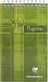 Clairefontaine Wirebound Notepad - Ruled 80 sheets - 4 1/4 x 6 3/4 - Sold Individually (Assorted Cover Color Chosen at Random)...