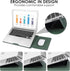 13 14 Inch Laptop Sleeve Case Waterproof Leather Case with Adjustable Stand Compatible with MacBook Pro 14 2021 MacBook Air 13 M1 M2 2022-2018 Mac...