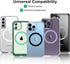 Universal MagSafe Ring, 5 PCS Magnet Sticker Magnetic Adapter Ring Compatible with Magsafe Accessories & Wireless Charging for iPhone 15/14/13/12 ...