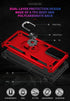 Military Grade Drop Impact for Samsung Galaxy A53 5G Case Galaxy A53 Case 360 Metal Rotating Ring Kickstand Holder Armor Heavy Duty Shockproof Cas...