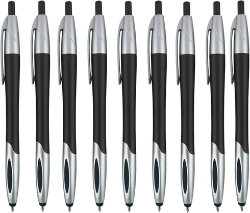 Stylus with Ball Point Pen for iPad Mini, iPad 2/3, New iPad, iPhone 5 4S 4 3GS, iPod Touch, Motorola Xoom, Xyboard, Droid, Samsung Galaxy S IV / ...