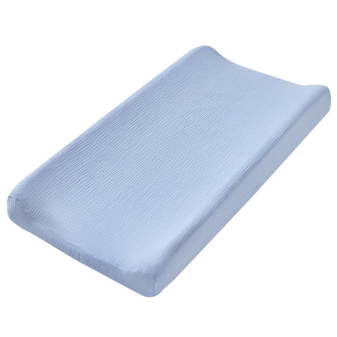 Changing Pad Cover for Baby Girls Boys, Neutral Fitted Muslin Cotton Diaper Changing Pad Sheets, Soft Brethable Changing Table Cover...