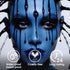 Blue Face Body Paint Stick Eye Black, Royal Blue Face Painting for Softball Football Baseball Lacrosse, Professional Facepaint Makeup for Hallowee...