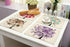 6 Pieces Polyester Linen Placemats Oil Painting Animal Pattern Dining Table Mats(6) (1)...