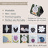 Taf Toys Bunny Black and White Soft Sensory Books Pram Book, High Contrast Baby Toys 0-3-6 Months, Essentials Tummy Time, Pram, Stroller, Car Seat...