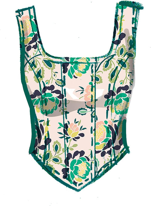 McCall's Misses' Knit Corset Tops Sewing Pattern Kit, Design Code M8364, Sizes 16-18-20-22-24...