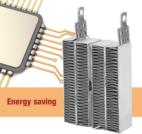 PTC Heating, Electric PTC Heater Heating Heater Kit Thermostatic Insulated PTC Ceramic Air, Space Heater Accessories (12V 70W)...