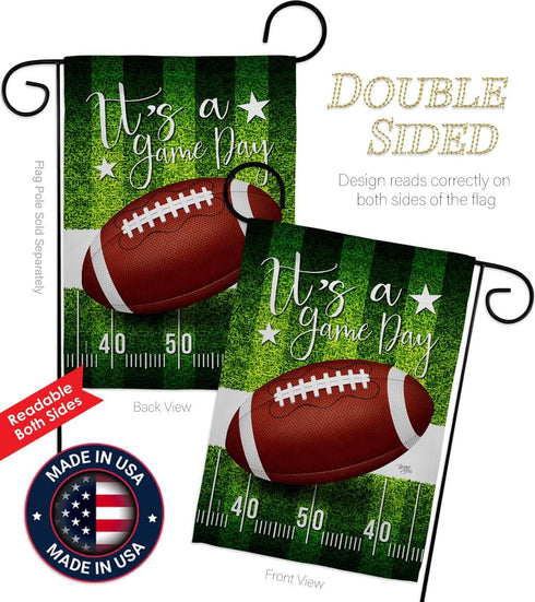 Super Bowl Decorations Football Banner NFL Game Day Flag Tapestry Sports Fans Home Decor American Gifts Team Bar Party Garden Patio Porch Small Ou...