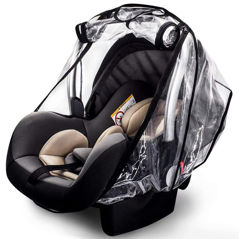 Car Seat Rain Cover,Food Grade EVA,Universal Car Seat Rain,Waterproof, Windproof Protection,Protect from Dust Snow,Rain Cover Features Quick-Acces...