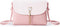 KALIDI Clear Bag Stadium Approved Crossbody Purse Zipper Shoulder Bag Vegan Leather Trim Sports Concert Prom Party...