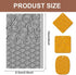 CHGCRAFT Waves Borders Lines Clay Texture Mat Clay Modeling Pattern Pad Texture Sheets for Polymer Clay Making Earrings Jewelry, 4x2.6inch...
