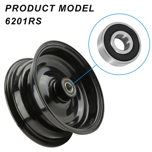 RUTU Mini Bike Wheel Bearing Front and Rear for CT100U CC100X KT196 Baja Doodlebug DB30 Realtree RT200 RB100 RB200 79cc 98cc 100cc Motovox MBX10 M...