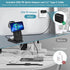DDUAN 3 in 1 Wireless Charging Station, Foldable Fast Charger Stand with 5000mAh Mag-Safe Portable Battery Bank for iPhone 15/14/13/12, for All Ap...