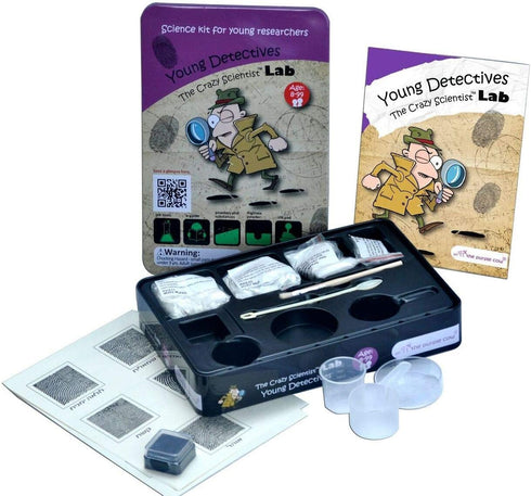 The Purple Cow The Crazy Scientist Lab Young Detectives Science Kit, Model Number: 5522023...
