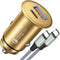 AINOPE USB C Car Charger 48W Super Mini All Metal Fast USB Car Charger Adapter Dual Port PD&QC 3.0 Compatible with iPhone 13 12 11 Pro Max X XR 8 ...