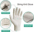 MIG4U 12 Pairs Work Gloves - Cotton String Gloves for Safety Work - Glove Liner Hand Saver Heat Protection for BBQ (Large, Economic)...