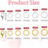1140 PCS Jump Rings for Jewelry Making Supplies, 5 Sizes Silver and Gold Open O-Rings Necklace Lobster Clasp Set Bracelet Charms Jewelry Making To...