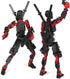 Titan 13 Action Figure,Lucky Robo 13 Action Figure T13 Action Figure 3D Printed Multi-Jointed Movable, Nova T 13 Action Figure Dummy 13 Action Fig...