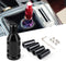 1 PC M12 x 1.25 Universal Shift Knob Adapter, Aluminum Alloy Transmission Gear Stick Shift Connector, for Non Threaded Shifters (Black)...