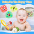 Bath Toys for Kids Ages 1-3 - Bathtub Toys for Infants Babier 6-12-18 Months - Suction Cup Fidget Spinner Toys for Toddlers Age 2-4 1 Year Old Gir...