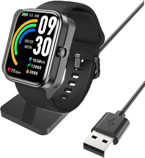 Compatible with TOZO S3 Smart Watch Charger,Lamshaw Charging Stand Desk Holder Charging Dock Station Compatible with TOZO S3, S4 1.78" Smart Watch...
