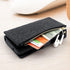 Harryshell Detachable Magnetic Zipper Wallet Leather Case Cash Pocket with 12 Card Slots Holder Wrist Strap for Samsung Galaxy S20 FE 5G (2020) Fl...
