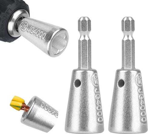 Wire Twister Tool for Drill, Wire Twisting Tool for Drill, Drill Wire Twister for Electricians, Electrical Wire Nut Twister for Drill (AWG)...