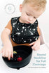 Silicone Baby Bib with Food Catcher - Adjustable Waterproof Feeding Bib for Babies and Toddlers 4 to 36 Months for Girl and Boy - Modern, Soft, Ea...