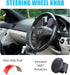 Steering Wheel Knob, Suicide Knob for Steering Wheel, Premium Silicone Finish Steering Wheel Spinner, Simple & Easy Installation No Tools Required...
