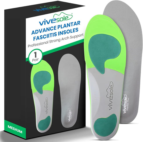 Orthotic Inserts for Plantar Fasciitis - Arch Support Insoles Shoe Inserts for Comfort and Relief from Flat Feet, High Arches, Back, Fascia, Foot ...