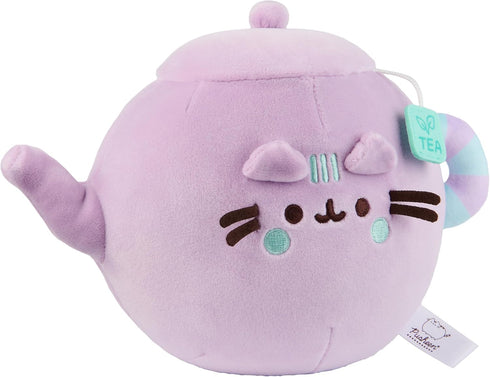 GUND Pusheen’s Kitchen: Teapot Squisheen Plush, Squishy Toy Stuffed Animal for Ages 8 and Up, Purple, 6”...