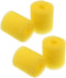 VOCOSTE 4 Pcs Aquarium Pre Filter Foam Roll, Aquarium Foam Sponge Roll Intake Filter Cover Accessories for Fish Tank, Yellow, 7.5x6.5x2cm...