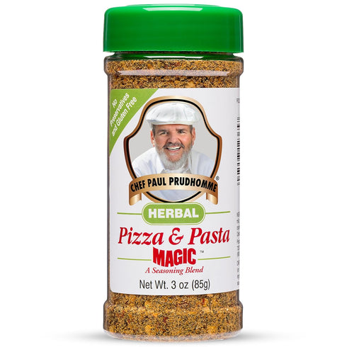 Chef Paul Magic Seasoning Blends Herbal Pizza & Pasta Magic | Italian Seasoning | Parmesan Cheese & Herbs Blend | No Added Salt & Preservatives | ...
