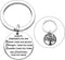 Inspirational Gifts, Always Remember You Are Braver, Stronger, Smarter Than You Think Inspirational Quote Pendant Keychain Keyring, for Son Daught...