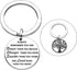 Inspirational Gifts, Always Remember You Are Braver, Stronger, Smarter Than You Think Inspirational Quote Pendant Keychain Keyring, for Son Daught...