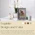 2 Pcs Wrought Iron Plate Stands for Display Small Easel Stand Black Decorative Bowl Holder for Tabletop Bowl Pictures Frame Artwork Book Plaque De...