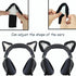 RUKUHOT Cute Cat Ears Headphone Attachment,Adjustable Design Fit for Logitech G PRO HypreX Cloud/Cloud Flight Headphones and More,Cosplay Kitten E...