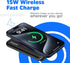 Energizer 10000mAh Wireless Portable Charger 15W Quick Charge Power Bank Power Delivery Compatible with iPhone, Samsung Galaxy, Google and etc_QE1...