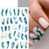 4 Sheets Marble Line Nail Art Stickers, Fresher Self-Adhesive Nail Stickers Decals Ink Painting Nail Art Decals Nail Supplies for Women Girls DIY ...