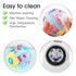 Baby Rattle Ball,Baby Teething Sensory Montessori Toys,Teething, Travle Toys for Infants Toddlers Boys Girls Baby Gifts for 6 7 8 9 10 11 12 Month...