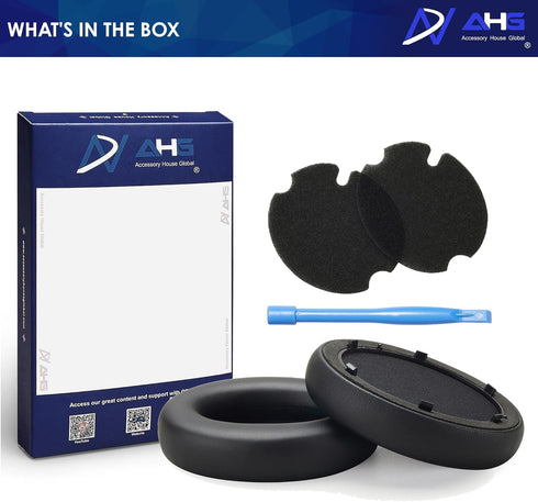 AHG Premium Replacement Soundcore Space Q45 Headphones Ear Pads/Soundcore Q45 Ear Cushions Compatible with Anker Soundcore Space Q45 Headphones (B...