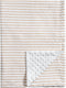 Meracorallo Baby Blankets for Unisex Boys and Girls, Super Soft Nursery Bed Blankets, Printed Throw Blanket with Muslin Cotton Front and Minky Dot...