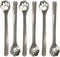 Maydahui 6PCS Cat Paw Spoon Hollow Out Coffee Spoons 5.8 inch 18/10?304 ?Stainless Steel Teaspoon for Dessert Ice-cream Stirring Home Kitchen Rest...