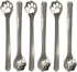 Maydahui 6PCS Cat Paw Spoon Hollow Out Coffee Spoons 5.8 inch 18/10?304 ?Stainless Steel Teaspoon for Dessert Ice-cream Stirring Home Kitchen Rest...