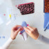 AOUXSEEM 8 Set Sewing Zipper Coin Purse Making Kit for Beginners Learn to Sew, Shiny Leopard Fabric DIY Small Pouch Bag Crafts Supplies for Women ...